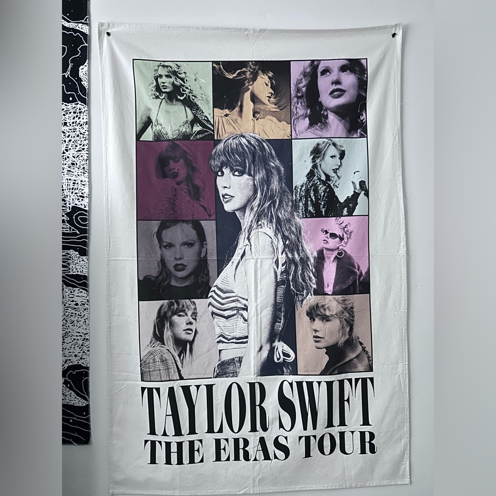 Taylor Swift Eras Tour tapestry